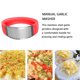 thumbnail image 4 of Eigraketly Prensa de ajo de acero inoxidable para el hogar, picadora de ajo con mango manual, accesorio de cocina, rojo Type3 NO3 Eigraketly OD000584-02, 4 of 6