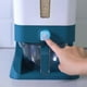 thumbnail image 4 of Dispensador de arroz, caja de almacenamiento de arroz, contenedor grande para almacenar granos de alimentos de cocina, Azul, 4 of 7