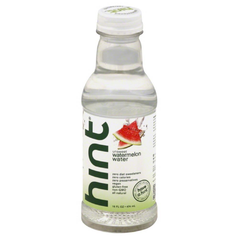Hint Watermelon Unsweet Water, 16 Fo (Pack of 12) Walmart Canada