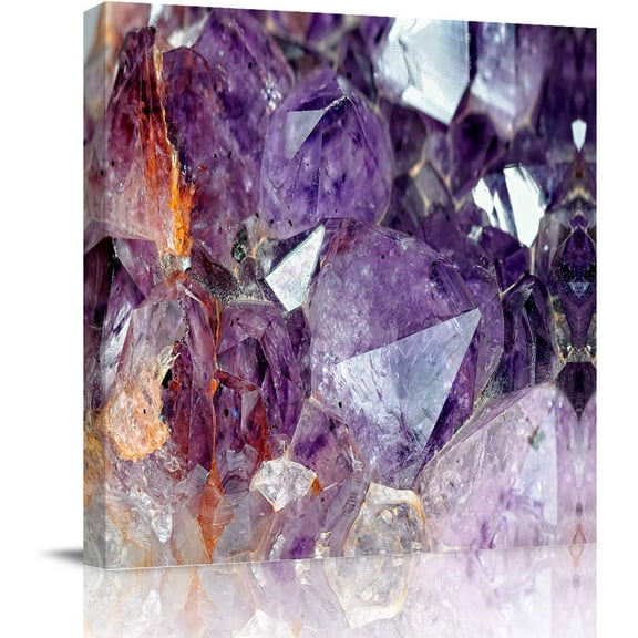 Canvas Wall Art Butterfly Paris Romantic Vintage Art Eiffel Tower Picture Modern Artwork Printed on Canvas - Oil Painting for Wall Decor - Stretched and Framed Ready to Hang(12" x 12")