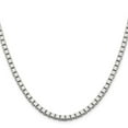 thumbnail image 7 of 925 Sterling Silver 3.75mm Box Chain 24 Inch, 7 of 7