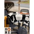 thumbnail image 4 of Outdoor Tablecloth with Umbrella Hole and Zipper, Fall Pumpkin Square Table Cloth 54x54 Inch Waterproof Tablecloth, Farm Home Thanksgiving Day Maple Leaf Picnic Table Cover for Patio Camping, 4 of 7