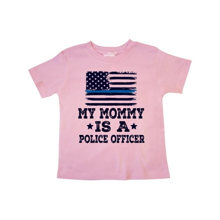 

Inktastic Mommy Is A Police Officer Law Enforcement Gift Toddler Boy or Toddler Girl T-Shirt