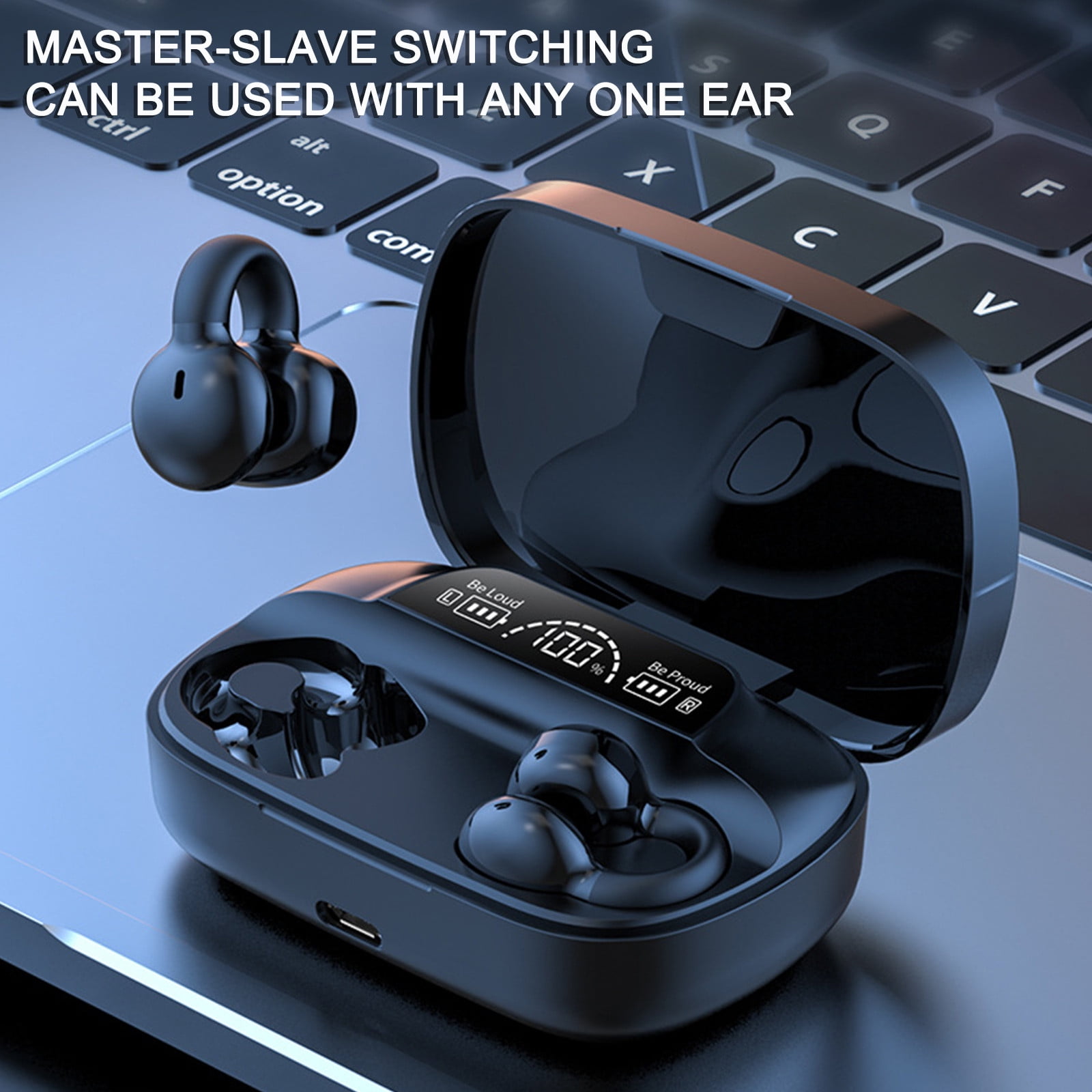 Cute Wireless Earbuds Bluetooth 5.3 with Charging Case HD Mic 24H Battery Touch Control Animal Shape for Kids Teens Adults by PALIFEUR