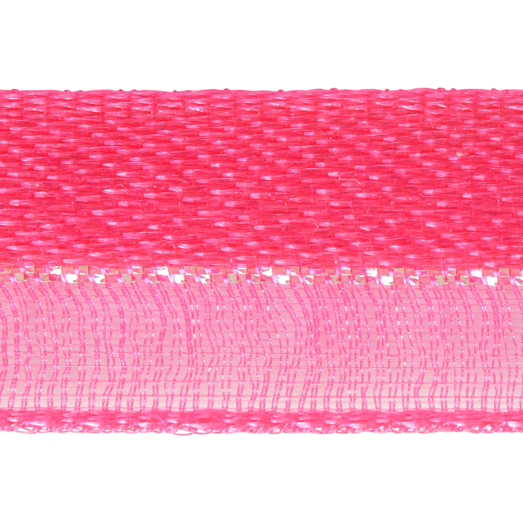 Hello Hobby HOTPINK Sheer elegance 3/8 inch x 3 yard ribbon for sewing, crafts and gifting