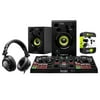 Hercules AMS-DJ-LEARNING-KIT All-In-One DJ Learning Kit with DJUCED Software, Speakers & Headphones Bundle with 1 Year Extended Protection Plan