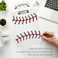 thumbnail image 5 of Coolnut Baseball Clipboard A4 Standard Size Decorative Clipboard with Low Profile Metal Clip for Students Men Women Classroom and Office Gifts, 5 of 7