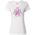 thumbnail image 3 of Inktastic Hope- Pink Ribbon Breast Cancer Awareness Women's T-Shirt, 3 of 5