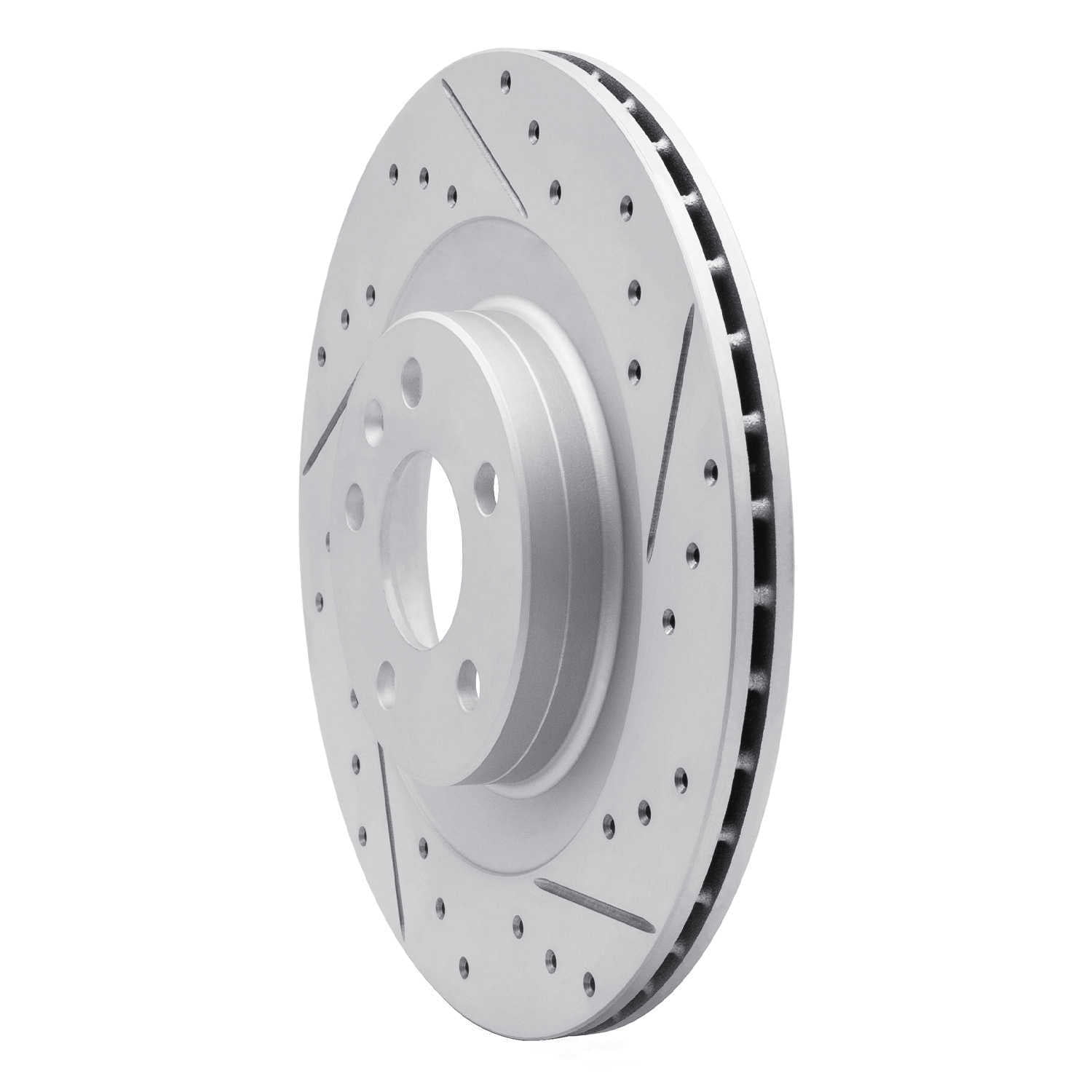 Dynamic Friction Company 830-27052R DFC Geoperformance Rotor - Drilled and Slotted