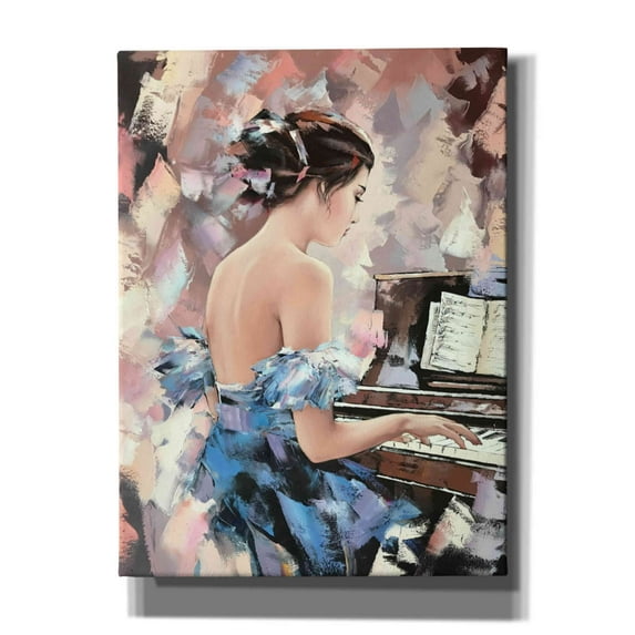 Epic Graffiti 'Moonlight Sonata' by Alexander Gunin, Canvas Wall Art, 40"x54"