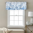 thumbnail image 3 of Polka Dot Theme Valance Curtain Watercolor Gradient Navy Blue Window Valances Rod Pocket Short Curtains Window Treatments for Kitchen Bedroom Bathroom Laundry 42" x 18", 3 of 9
