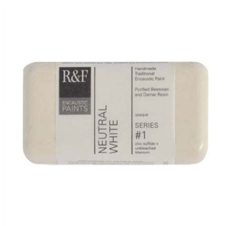 UPC: 0836943000087 | R&F Encaustic 40ml Paint  Neutral White
