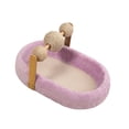 thumbnail image 4 of Rascador interactivo para gatos, juguete protector para sofá, protector de muebles, cama para gatos Púrpura, 4 of 9