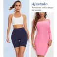 thumbnail image 4 of Shorts Mujer Deportivos Licras Dama Ejercicio Fitness Yoga, 4 of 5