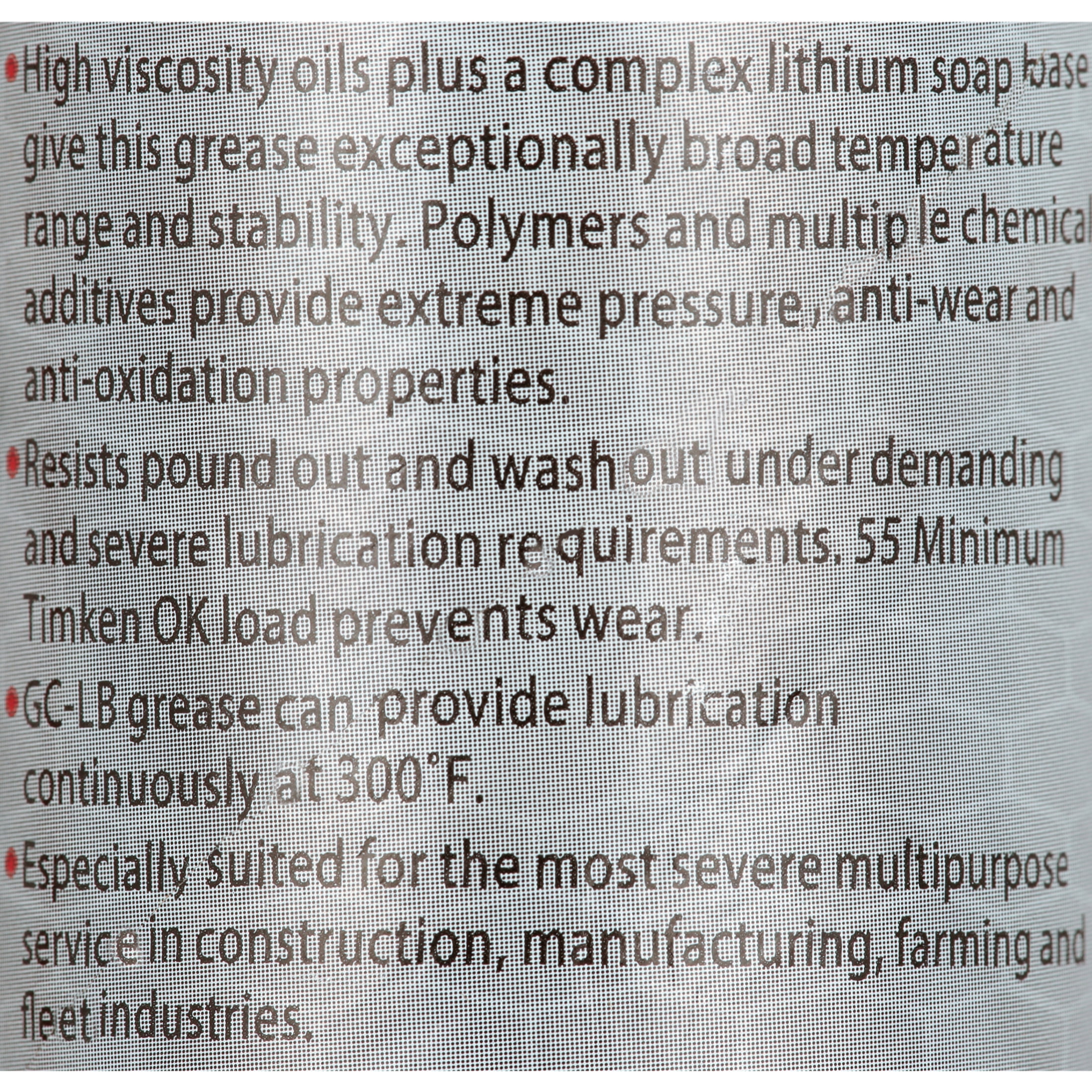 (4 pack) Super S Multi-Duty Complex Grease Tube, 14 oz - Gray