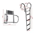 thumbnail image 3 of 316 Stainless Steel Telescoping Ladder For Marine Yacht/Swimming Pool With Mounting Brackets ,Compact Safe Design, 3 of 3