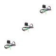 thumbnail image 1 of QualitChoice Tilt Trim Switch Wear-resistant Remote Controller Boat Type-Tool Rustproof Waterproof Push Button Switch Assembly Kit Black 3Set, 1 of 6
