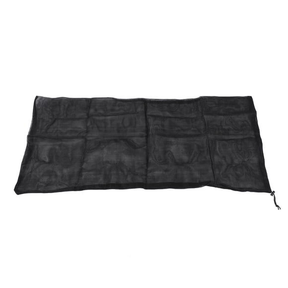 Wood Chipper Shredder Bag, Tree Leaf Shredder Bag Black Dual Rope Clamp Professional for Leaf Shredder