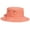 Coral, variant on Panama Jack Women's Bucket Hat - Palm Print Underbrim, Packable, Adjustable, UPF (SPF) 50+ UVA/UVB Sun Protection, 3" Brim (Coral)