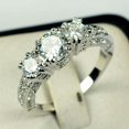 thumbnail image 3 of QQTDFG 925 Silver Women Handmade Jewelry Fashion Cubic Zirconia Wedding Rings SZ5-10-#1-9, 3 of 9