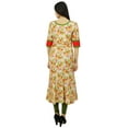 thumbnail image 4 of Bimba Womens A-Line Cotton Kurti Designer Ladies Kurta Dress Clothing, 4 of 6