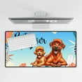 thumbnail image 4 of Best Rhodesian Ridgeback Dad Ever Happy Father's Day Desk Mat Full Keyboard Mouse Pad Ridgebacks Dog Lover Gifts Large Mousepad - 02006, 4 of 5