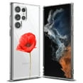 thumbnail image 1 of TalkingCase Slim Phone Case Compatible for Samsung Galaxy S22 Ultra 5G, Flower 13 Print, Thin Light, Flexible, Soft, USA, 1 of 6