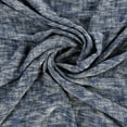 thumbnail image 4 of Ox Bay Navy Blue/Off-White Cotton Throw, 60" x 50", 4 of 11