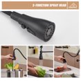 thumbnail image 2 of CASAINC Single Handle Kitchen Faucet with Pull Down Sprayer, Deck Mounted, Matte Black, 2 of 4