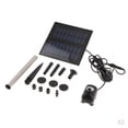 thumbnail image 1 of DOLITY 2pcs Solar Panel Power Water Pump Garden Pool Submersible Watering Kit, 1 of 9