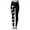 C-Black4845, variant on Halloween Skeleton Printed Leggings For Women Mid Rise High Stretch Halloween Tight Pants Stylish Trousers