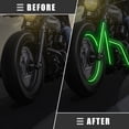 thumbnail image 3 of Cinta Reflectante Única para Automóviles y Motocicletas Hoja Reflectante de Alta Brillantez 1cmx8m Verde, 3 of 7