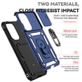 thumbnail image 5 of FIEWESEY for Samsung Galaxy A57 5G Case Built-in Slide Camera Cover & Kickstand Heavy Duty Protection Shockproof Phone Case for Samsung Galaxy A57 5G 6.7 inch,Blue, 5 of 8