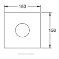 thumbnail image 2 of Estevez Extractor de Aire de 4 Pulgadas Tipo Europeo para Baño / Cocina, 2 of 5