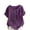 Purple-3, variant on Women's Cotton Linen Tees Crew Neck Short Sleeve Tunic Tops Floral Casual Loose Fit Shirts Button Down T -shirts (White,XL)