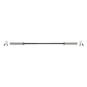 SOLE Fitness SW111 7' Olympic standard barbell, strength training, home exercise workout fitness equipment