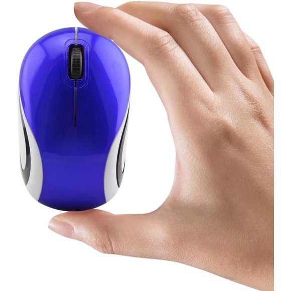 CHUYI 2.4GHz Wireless Mouse Cool 3D Sport Car Shape Ergonomic Optical Cordless Mice with USB Receiver for PC Laptop Computer Notebook 1600DPI