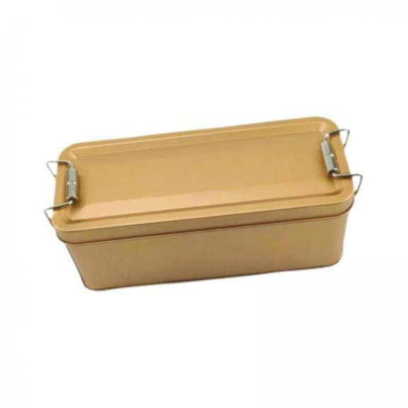 Ysyqkn 4xTinplate Tin Box Empty with Lid Candy Tin for Party Favors Travel Chocolates Blue