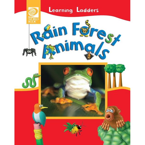 Learning Ladders 1/Soft Cover Rain Forest Animals 4 (Paperback