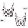thumbnail image 5 of Lsque Pirate Puppy Printed Women'S Sports Bra, Compression, Moisture Wicking, High-Impact Sports Bra For Women,Supportive sports bra-Small, 5 of 9