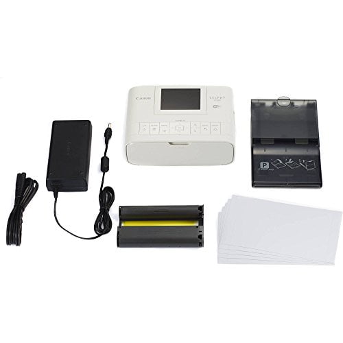 Canon SELPHY CP1300 Wireless Color Compact Photo Printer (White
