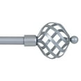 thumbnail image 3 of Lavish Home Twisted Sphere Curtain Rod -. 75 inch - Copper, 3 of 5