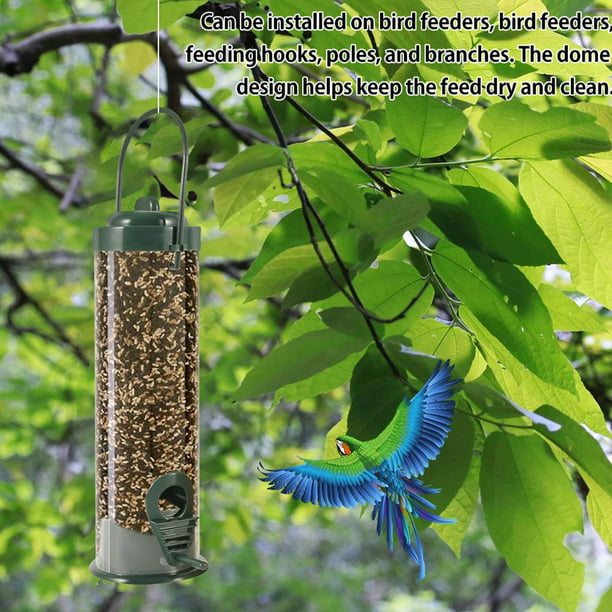 Hands DIY Metal Hanging Bird Feeder Durable Seed Feeder with