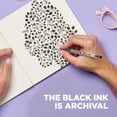thumbnail image 3 of Sakura Gelly Roll Gel Pens - Fine Point Ink Pen for Journaling, Art, or Drawing - Classic Black Ink - Fine Tip - 6 Pack, 3 of 6