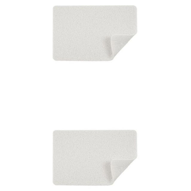Wosthever Alfombras de baño de esponja de PVC resistentes al agua y fáciles de limpiar, esteras suaves para cabina de ducha cómodas con Type2 NO2