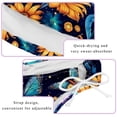 thumbnail image 3 of Starry Sky Sunflower Butterfly Detachable Sponge Adjustable Strap Bikini Set Two-Pack Swim Suits - Ideal for Beach and Pool Scenes, 3 of 6