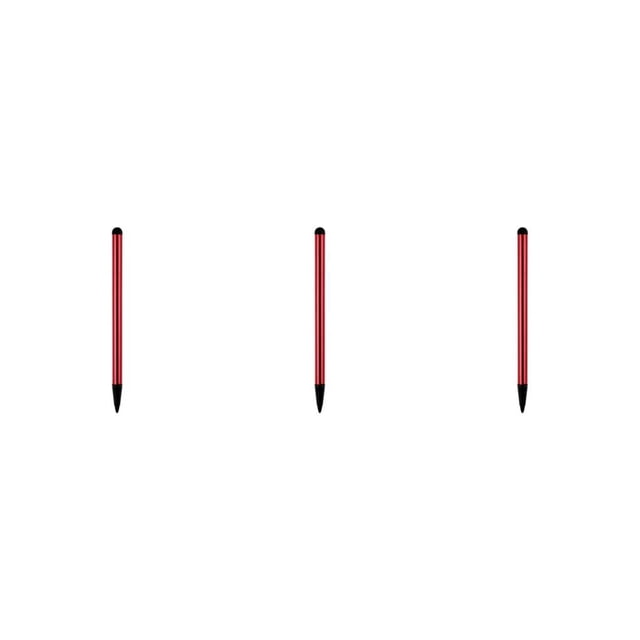 Seitruly Bolígrafo capacitivo de aleación de aluminio resistente a los arañazos lápiz de punta dura lápiz de goma Stylus Pen bolígrafos de Type7 NO7