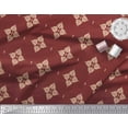 thumbnail image 3 of Soimoi Cotton Jersey Fabric Floral Block Decor Fabric Printed Yard 58 Inch Wide, 3 of 5