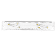 thumbnail image 6 of 3X Marine Ruler Parallel Ruler Nautical Charts Parallel Ruler Mapping Points to Pull Parallel Ruler 450MM, 6 of 8