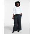 thumbnail image 2 of Athletic Works Women's and Women's Plus ButterCore Lightweight Wide Leg Pants, Sizes XS-4X, 2 of 7